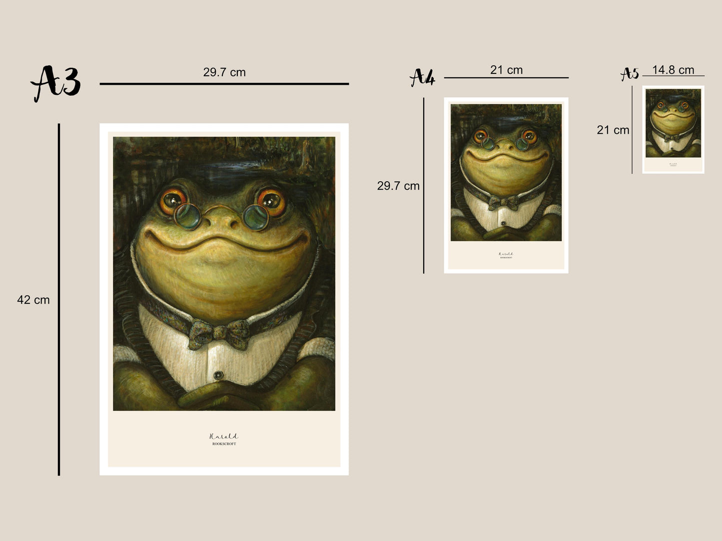 Harold Art Poster