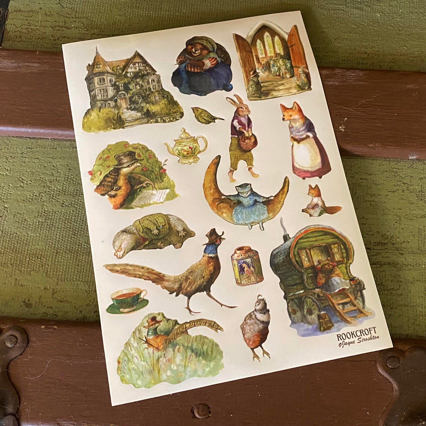 Rookscroft Sticker Sheet #1