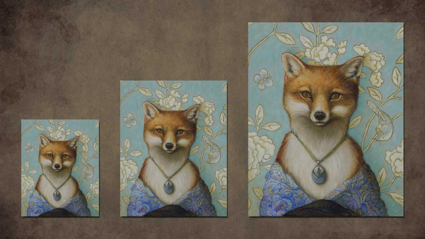 Mrs. Violet Foxton Canvas Print