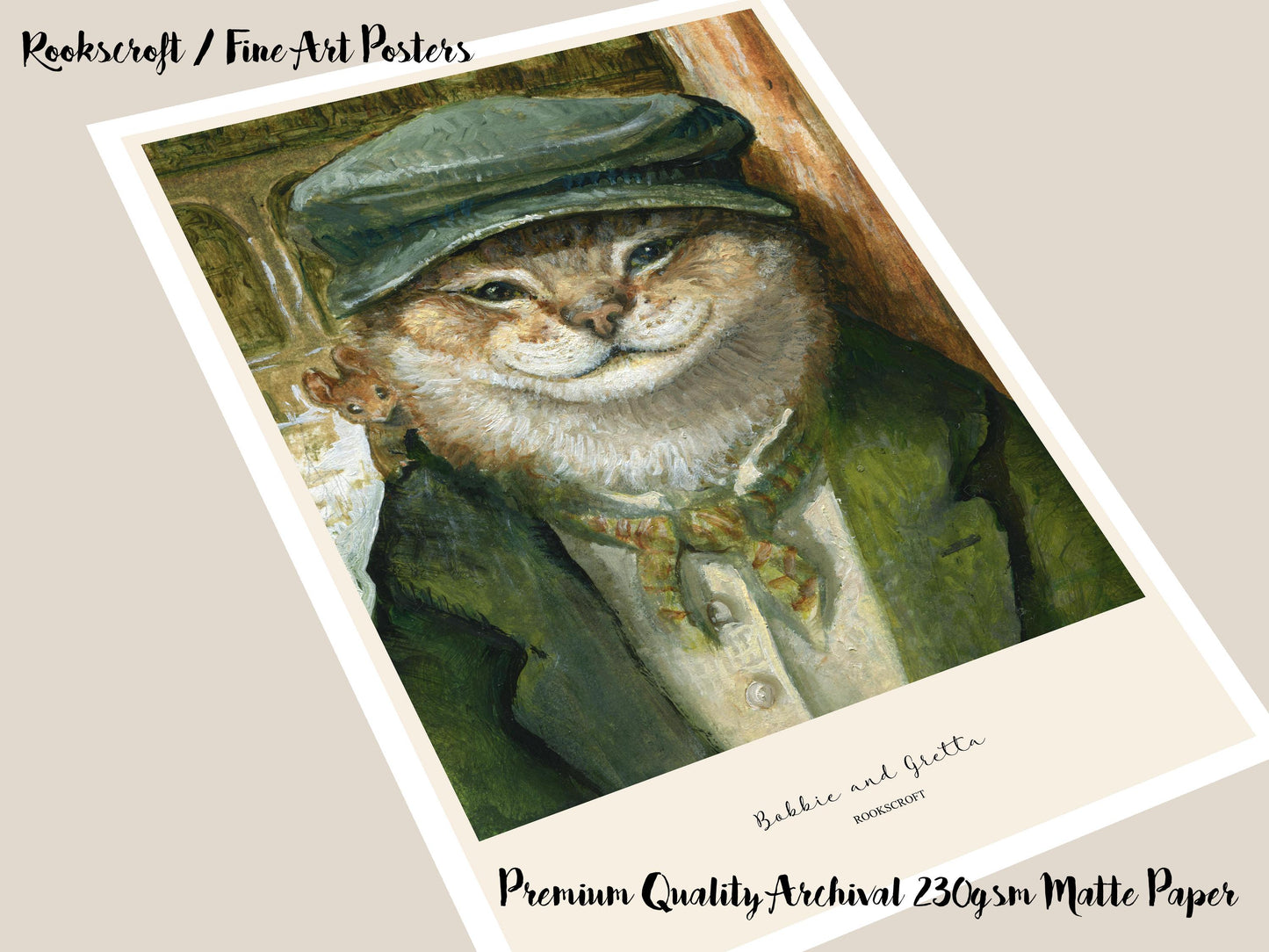 Bobbie and Gretta Art Poster
