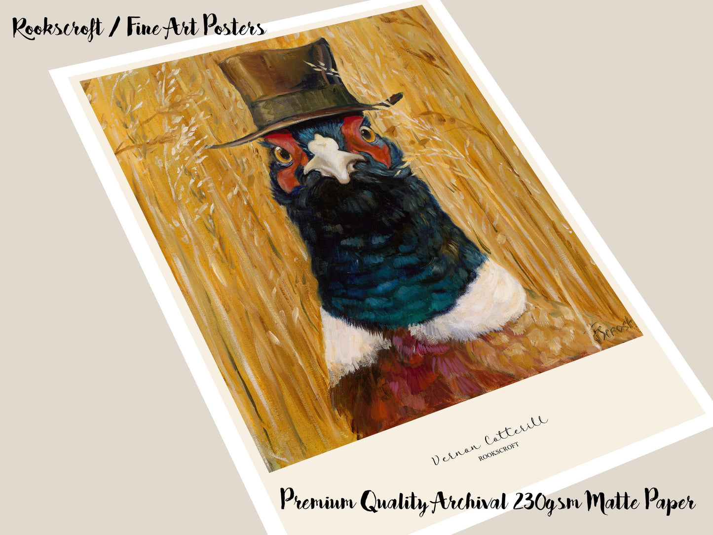 Vernon Cotterill Art Poster