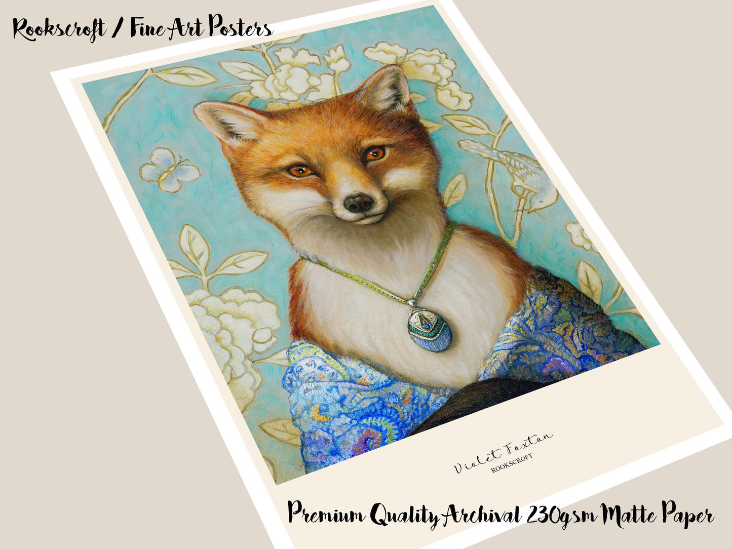 Violet Foxton Art Poster